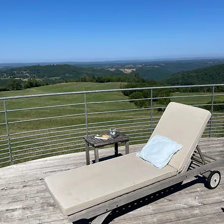 Дом отдыха S'evader Vers L'horizon 6pers, Calme, Wifi Chalvignac